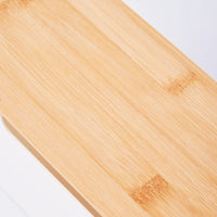 Rectangular Plastic Storage Box with Bamboo for Wires, 1 Piece