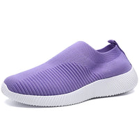 Women's Breathable Elastic Lightweight Slip-On Flats for Casual