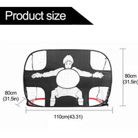 Foldable Football Goal Nylon Soccer Goal Kids and Adults Football Target Net for Playground Backyard Indoor Outdoor Training - Buy online at  Vibe In Cart.