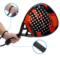 IANONI Padel Racket Carbon Fiber Surface with EVA Memory Flex Foam Core Padel Tennis Racquets Lightweight - Buy online at  Vibe In Cart.