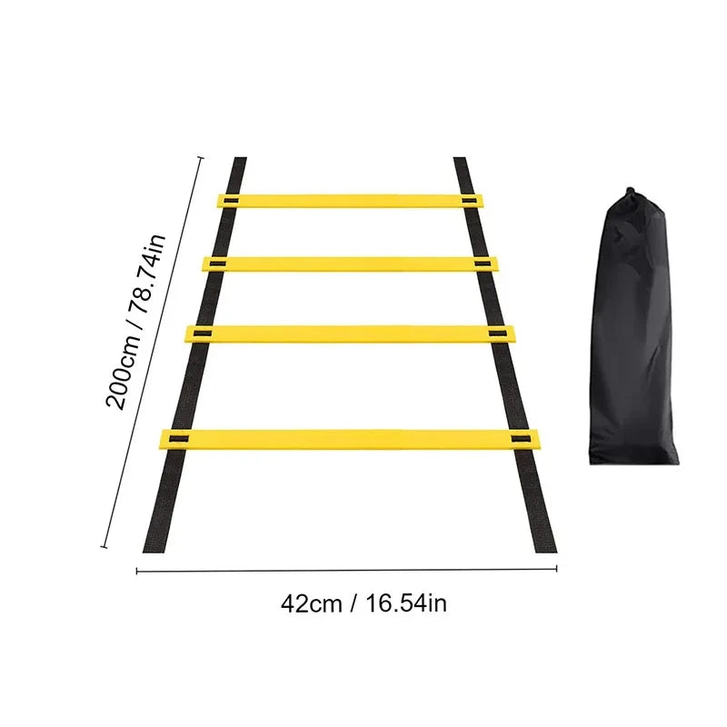 Agility Ladders Nylon Straps For Speed Training And Sports Flexibility Agility Football Training Energy Ladder Equipment - Buy online at  Vibe In Cart.