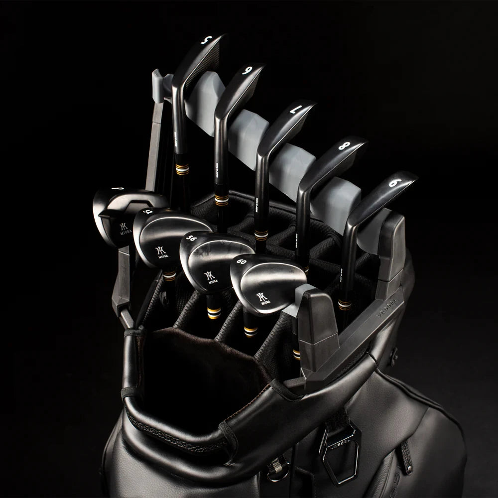 OEM Custom Logo 514 Way Waterproof PU Leather Golf Stand Bag Durable Polyester & Nylon Black Gray Club Bag - Buy online at  Vibe In Cart.