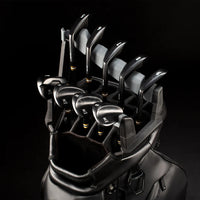 OEM Custom Logo 514 Way Waterproof PU Leather Golf Stand Bag Durable Polyester & Nylon Black Gray Club Bag - Buy online at  Vibe In Cart.