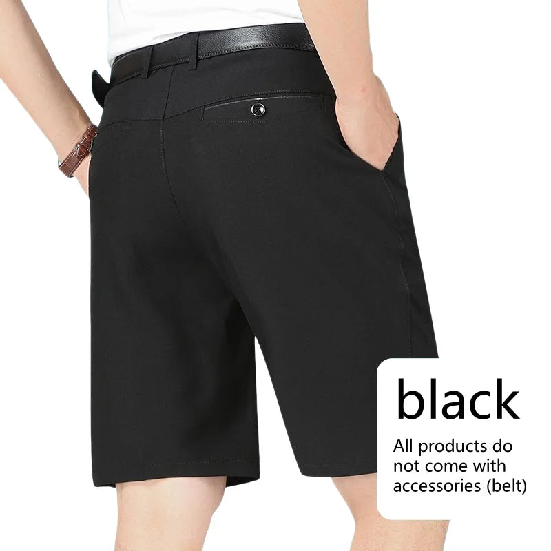 Men Golf Shorts Thin Straight-leg Five-pants Solid Refreshing Breathable Trousers Comfortable Casual Sportswear Summer - Buy online at  Vibe In Cart.