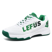 Unisex Lace-Up Tennis Shoes Breathable And Shock-Absorbent
