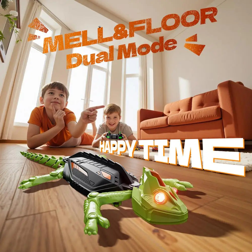 Magic Climber! RC Wall Climbing Lizard Robot Toy, Remote Control Gecko that Climbs Glass & Smooth Walls, Realistic Biomimetic - Buy online at  Vibe In Cart.