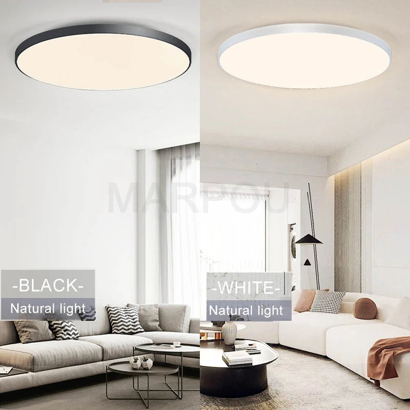 MARPOU Smart ceiling lamp led lamp for bedroom Large Ceiling Lamps Led Lights with Remote control Dimmable led lights for room - Buy online at  Vibe In Cart.