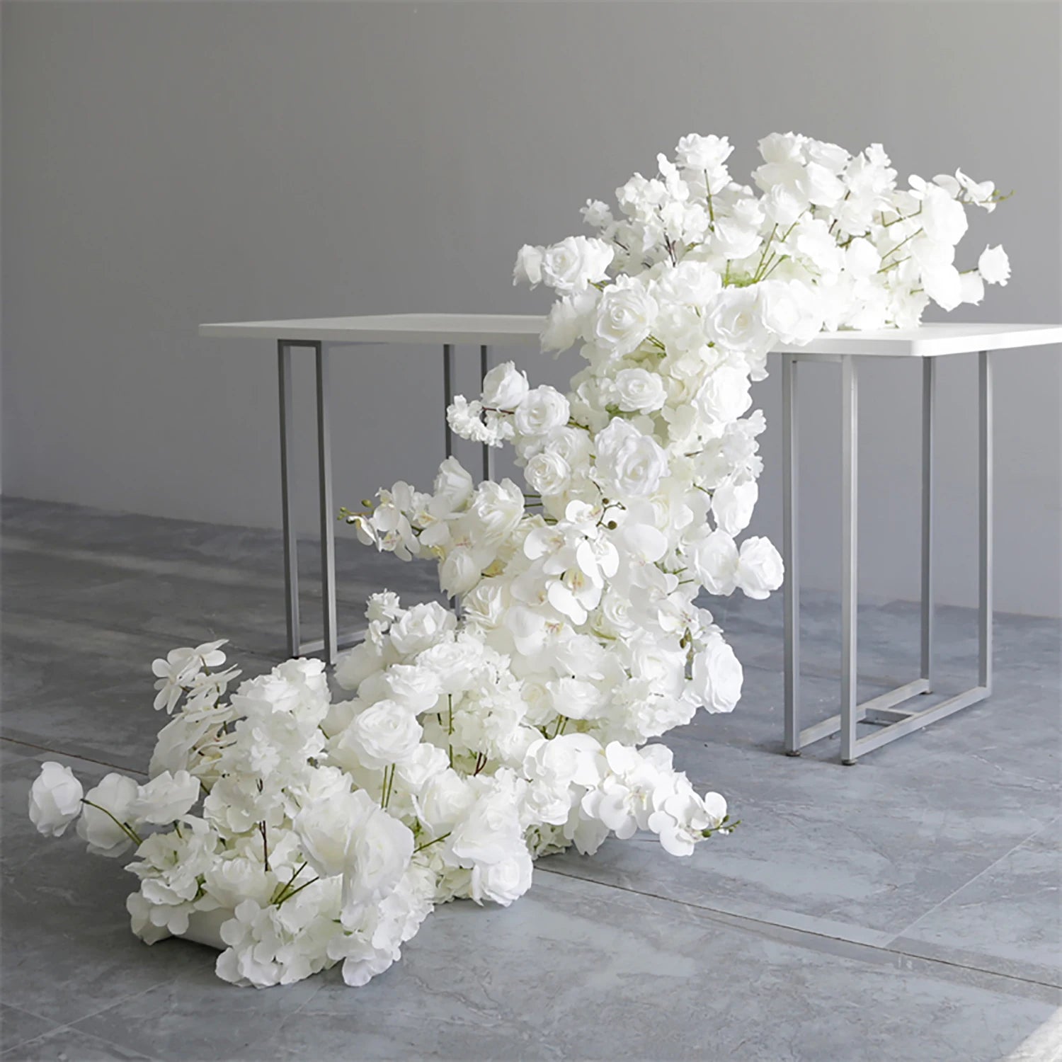 Uflower Luxury Artificial Flower Row 100/200cm Table Centerpiece Wedding Decoration Arch Backdrop Event Stage Flora - Buy online at  Vibe In Cart.