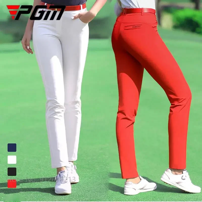 Women's Slim Fit Quick Dry Golf Pants Breathable Elastic XS-3XL