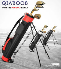 Unisex PU Golf Bag for 9 Clubs with Multiple Colors