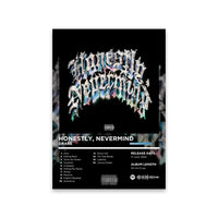 Unframed Retro Rapper Album Cover Canvas Wall Art Print