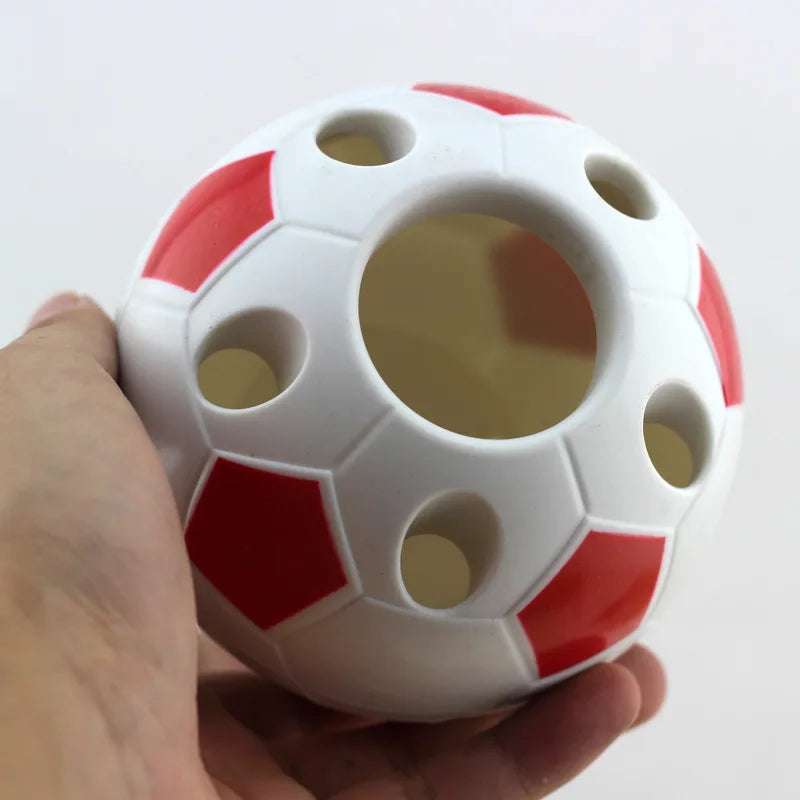 Soccer Shape Tool Home Decoration Student Gifts Supplies Pen Pencil Holder Football Shape Toothbrush Holder Desktop Rack Table - Buy online at  Vibe In Cart.