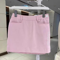 Slimming Golf Skort - A-Line Shape Tech + Built-in Shorts, On/Off Course Wear