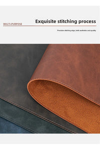 Waterproof Leather Desk Mat for Computer, Non-Slip and Easy to Clean