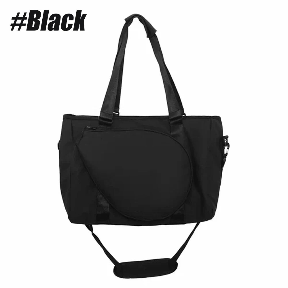 1pcs  Women's Tennis Sport Bag with Dry/Wet Pocket Durable Tennis Racket Shoulder Tote Bag for Pickleball And Other Sports - Buy online at  Vibe In Cart.