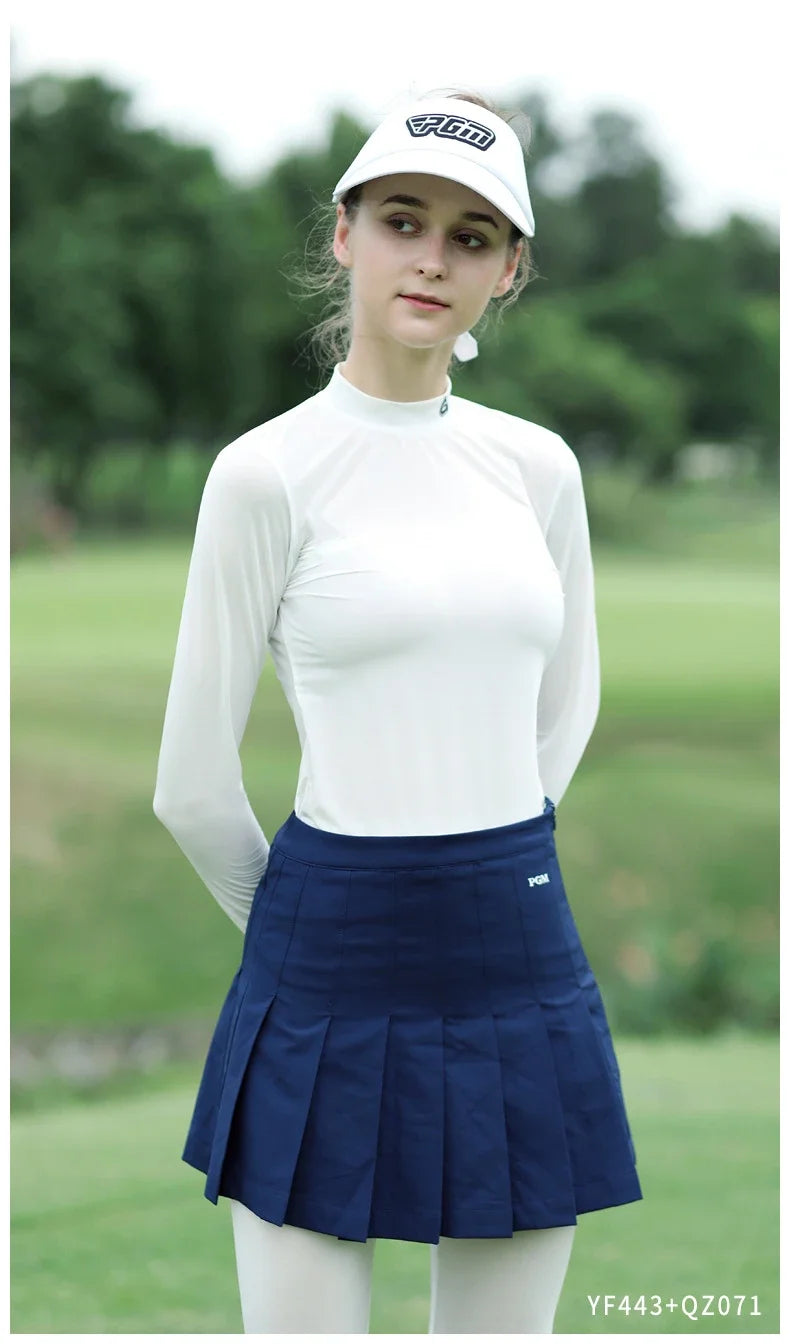 PGM Golf Ice Silk Bottom Coat Shading Sunscreen Long-sleeved T-shirt Ice Silk Shirt Summer Ultra-thin Cool Money YF001 - Buy online at  Vibe In Cart.