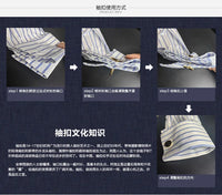 Men's French cufflinks shirt, men's slim fit long sleeved business sleeve nail free business formal men's solid color shirt - Buy online at  Vibe In Cart.