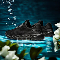 YRZL Men's White Sneakers Breathable Casual Shoes Outdoor Non-Slip Mesh Loafers Walking Lightweight Slip on Male Tennis Shoes - Buy online at  Vibe In Cart.