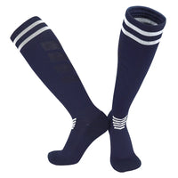 Polyester Knee High Breathable Soccer Socks for Adults and Kids