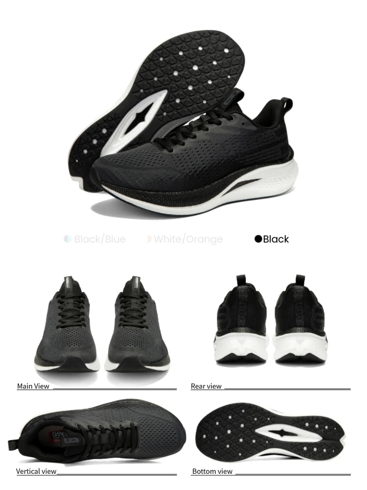 Unisex Breathable Running Shoes with Carbon Plate Cushioning