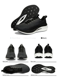 Unisex Breathable Running Shoes with Carbon Plate Cushioning