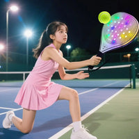 Padel Tennis Rackets beach tennis racketCarbon Fiber  Lightweight Tennis Rackets Outdoor Sports Mens and Womens  Glowing Racket - Buy online at  Vibe In Cart.