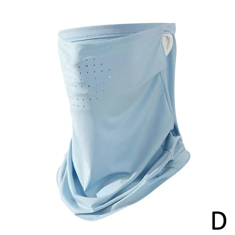 Women's Polyester UV Protection Outdoor Neck Scarf for Spring and Summer
