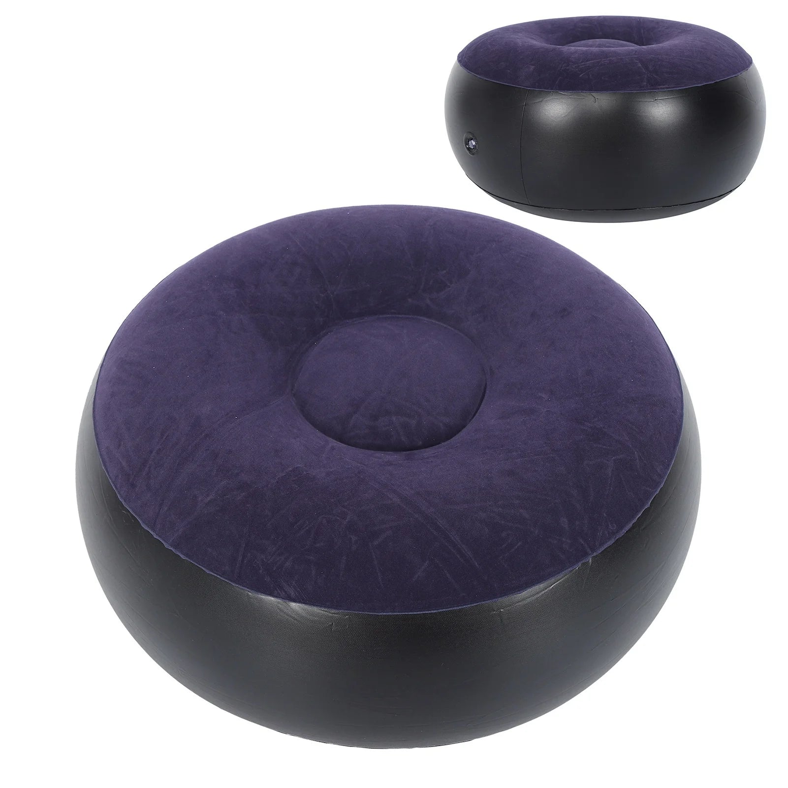 Camping Chair Inflatable Flocking Stool Portable Outdoor Camping Chair Inflatable Flocking Stool Footrest for Home Office Travel - Buy online at  Vibe In Cart.