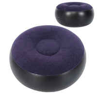 Camping Chair Inflatable Flocking Stool Portable Outdoor Camping Chair Inflatable Flocking Stool Footrest for Home Office Travel - Buy online at  Vibe In Cart.