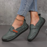 Handmade Leather Women Shoes Casual Comfortable Slip on Loafers Women Leather Shoes Moccasins Walking Shoes Summer Direct Sales - Buy online at  Vibe In Cart.