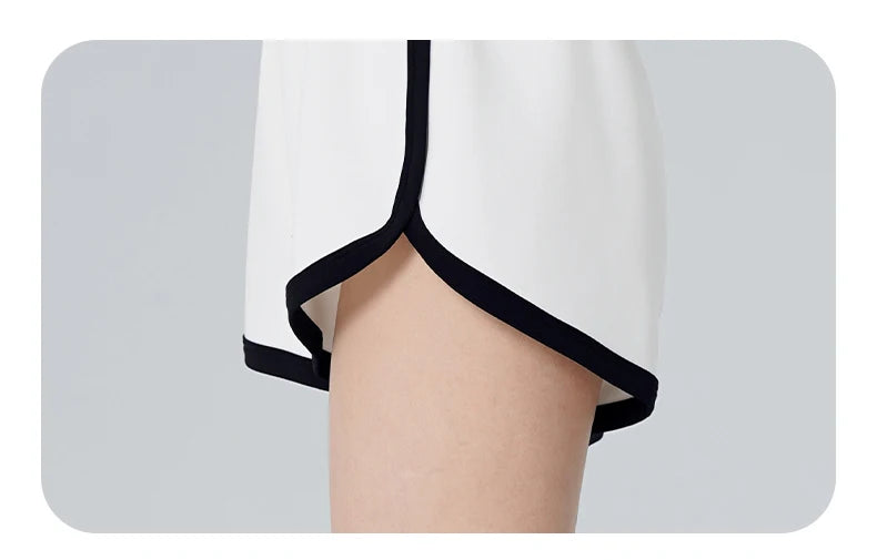 Women Tennis Yoga Workout Wide Leg Short Pants Mid-waist Causal Loose Straight Shorts Teen Girl Breathable Jogging Gym Clothing - Buy online at  Vibe In Cart.