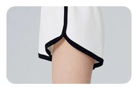 Women Tennis Yoga Workout Wide Leg Short Pants Mid-waist Causal Loose Straight Shorts Teen Girl Breathable Jogging Gym Clothing - Buy online at  Vibe In Cart.