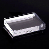 1 Pc Transparent Photo Frame Acrylic Magnetic Display Frame Poster Display Stand 3/5mm For Room Desk Home Decoration - Buy online at  Vibe In Cart.