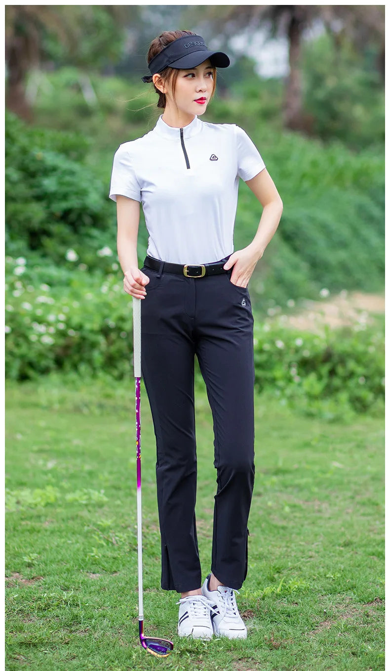 PGM KUZ072 Golf Pants, Women's Pants, Summer Clothing, Slim-fitting Ball Pants, Sports Women's Pants - Buy online at  Vibe In Cart.