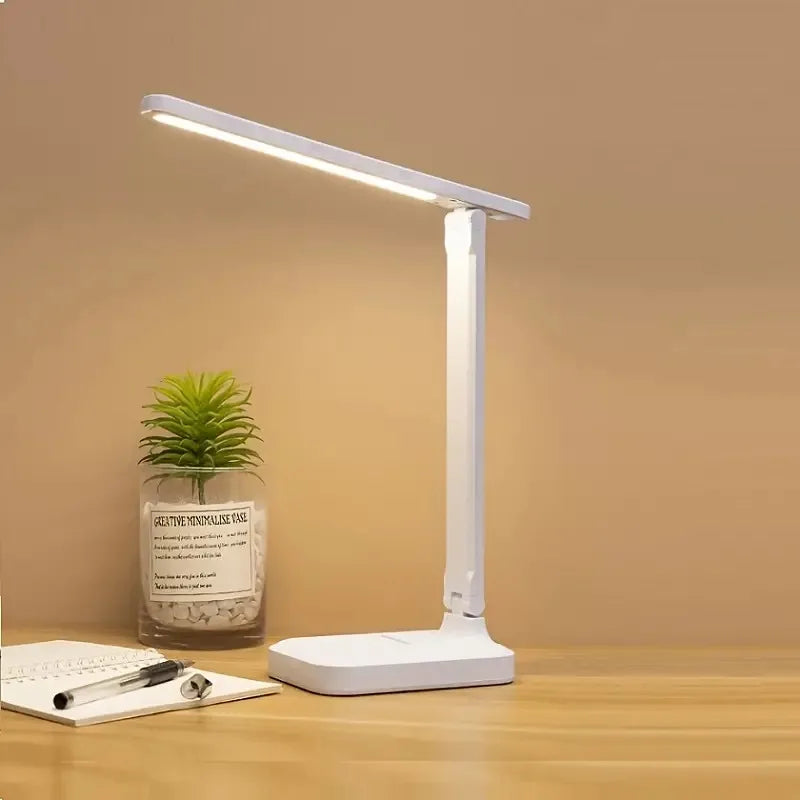 Foldable Table Lamp Led Desk Lamp 3 Type Stepless Dimmable Touch Bedside Reading Eye Protection Night Light USB Chargeable - Buy online at  Vibe In Cart.