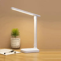 Foldable Table Lamp Led Desk Lamp 3 Type Stepless Dimmable Touch Bedside Reading Eye Protection Night Light USB Chargeable - Buy online at  Vibe In Cart.