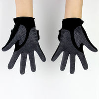 1Pair Fashion Women Winter Warm Gloves Faux Fur Suede Golf Gloves Thick Plus Velvet Anti-slip Female Driving Skiing Gloves - Buy online at  Vibe In Cart.