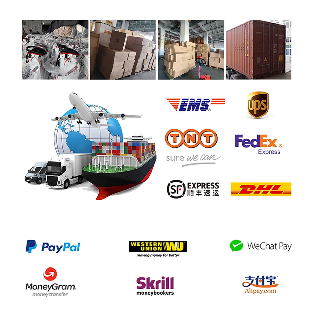 Black PU Leather Waterproof Stand Tour Staff Golf Bag