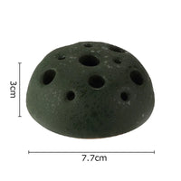 Medium Modern Ceramic Lotus Seedpod Vase for Floral Arrangement