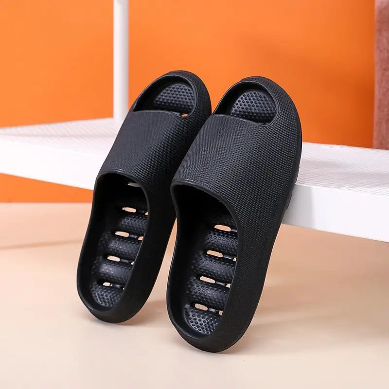 Men's Bathroom Bathing Slippers New Summer Indoor Home Eva Anti-Slip Anti-Odor Couple Shower Leakage Quick-Drying Slippers - Buy online at  Vibe In Cart.