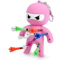 Soft Silicone Golf Tees Holder with Keychain and 10 Tees