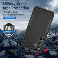 Heavy Duty Dual Layer Plastic Phone Case with Anti-Scratch Protection