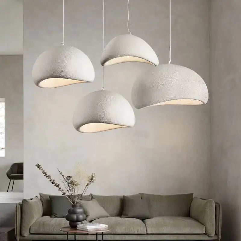Nordic Wabi Sabi Pendant Light Modern LED Ceiling Chandelier Light for Living Room Dining Bedroom Bar Home Decor Hanghing Lamp - Buy online at  Vibe In Cart.