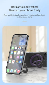 Universal Double Sided Magnetic Ring Phone Holder and Stand