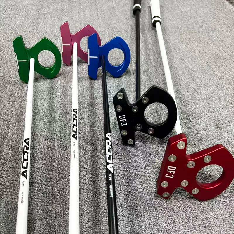 Right-Handed Golf Putter with Graphite Shaft, 32-36 Inches, Multiple Colors