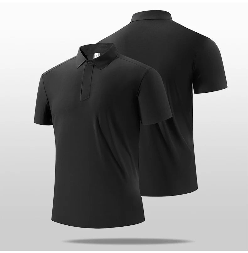 SBWL 2025 summer new light fast dry elastic high quality outdoor sports golf running sports POLO shirt fashion casual T-shirt - Buy online at  Vibe In Cart.