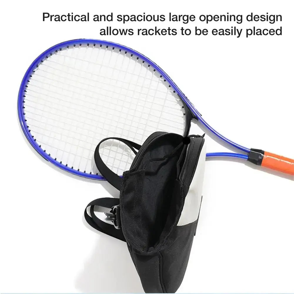 Large Capacity Tennis Rackets Bag Zipper Closure Adjustable Strap Racquet Backpack Professional Waterproof Racquet Sports Bag - Buy online at  Vibe In Cart.
