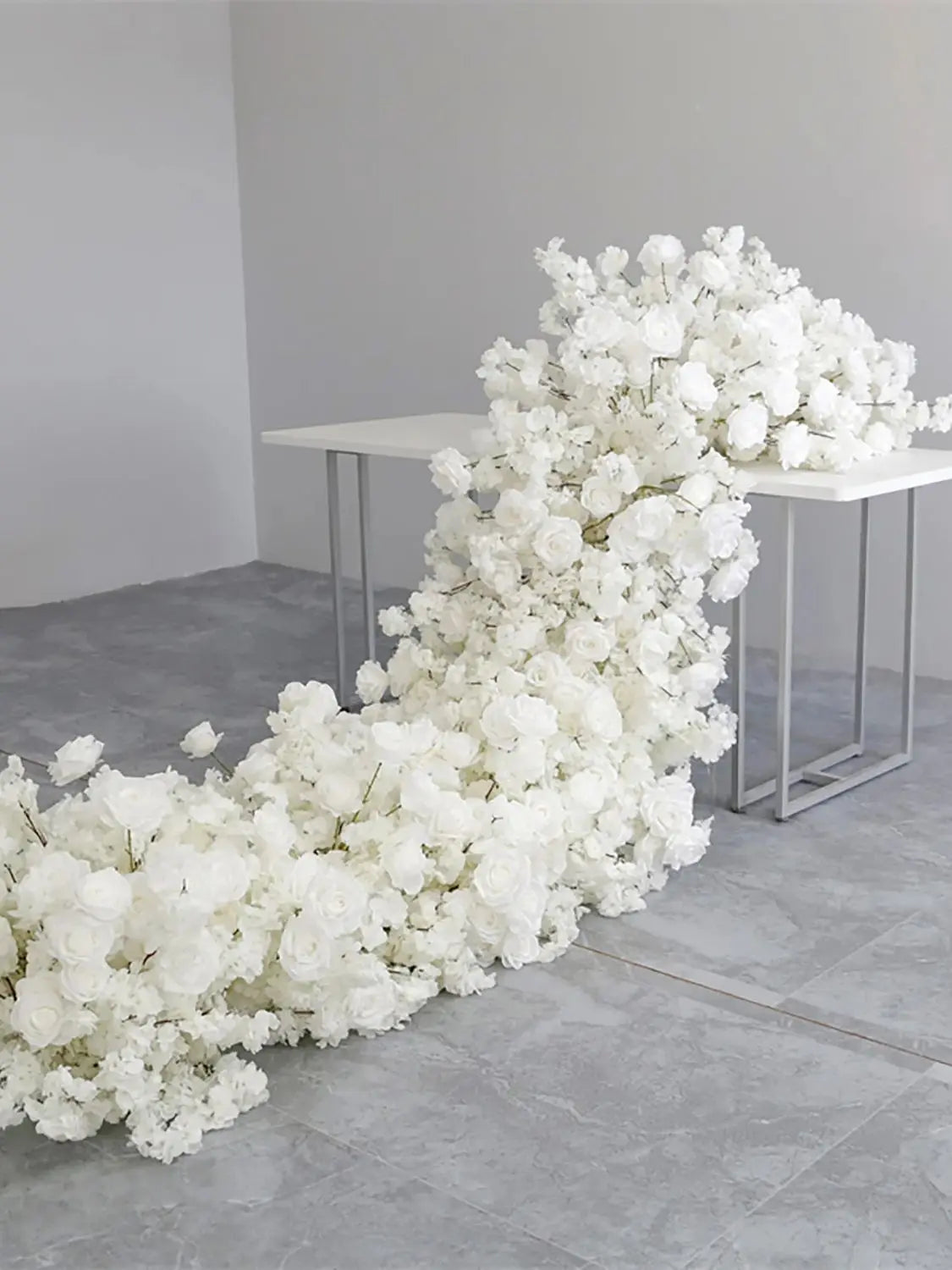 Uflower Luxury Artificial Flower Row 100/200cm Table Centerpiece Wedding Decoration Arch Backdrop Event Stage Flora - Buy online at  Vibe In Cart.