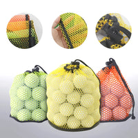 Golf Ball Bag Drawstring Pouch Can hold 12/25/50 Balls Multipurpose Sports Mesh Net Bag Portable Golf Organizer Golf Accessories - Buy online at  Vibe In Cart.