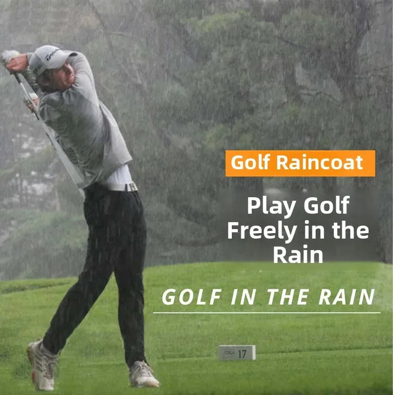 Golf Raincoat Rain Jacket Waterproof Lightweight Quick-Dry UV Sun Protection Breathable Outdoor Sports Men Women Golfing Apparel - Buy online at  Vibe In Cart.